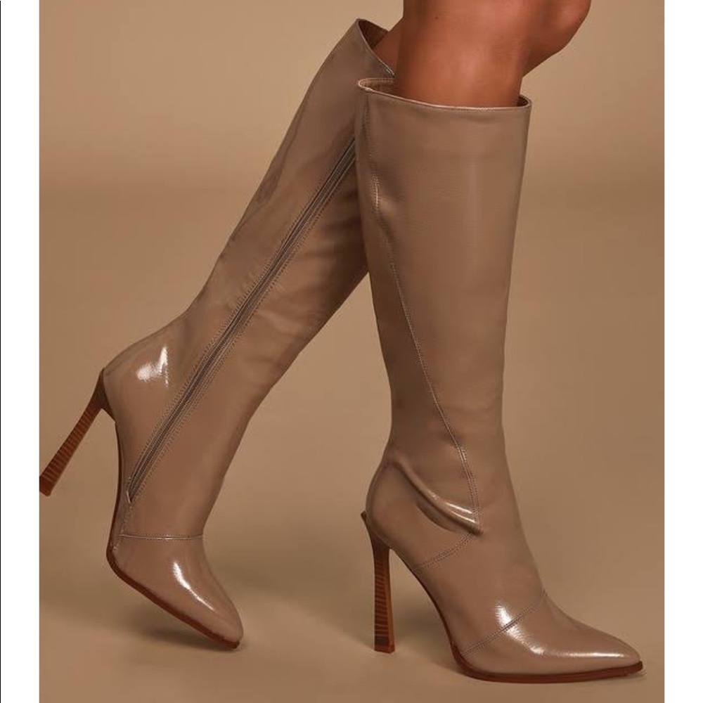 Brand new beige boots